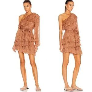 Rococo Sand | Aine One Shoulder Dress Size Small